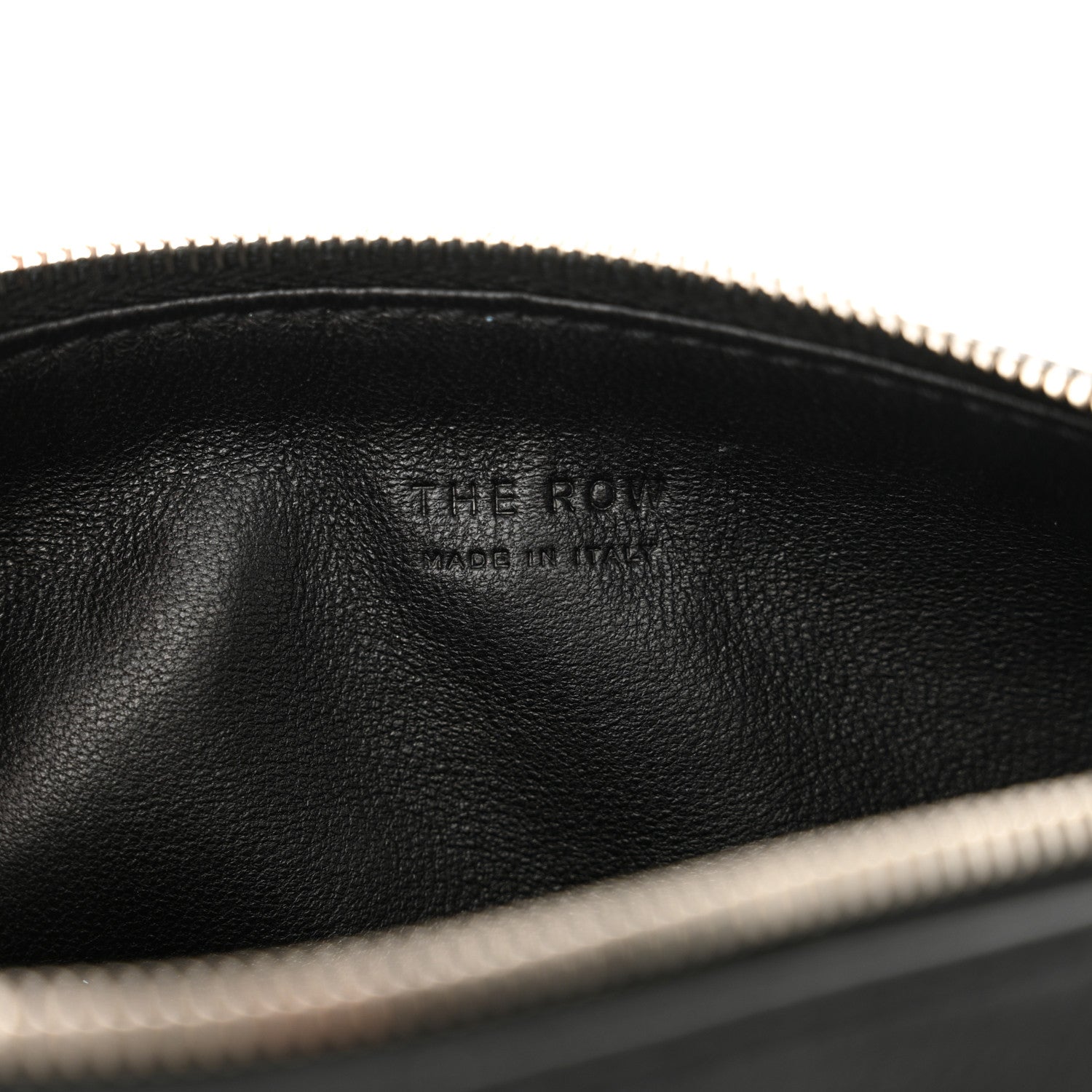 The Row Grained Calfskin 90's Bag Black 6 of 9