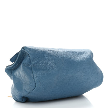 Givenchy Sugar Goatskin Pandora Wristlet Medium Blue 4 of 10