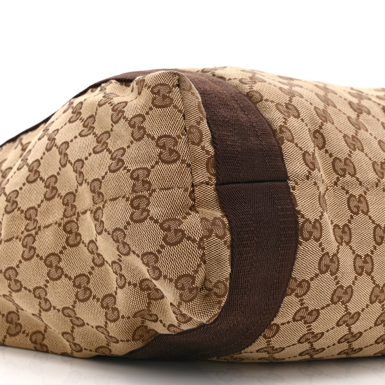 Gucci GG Monogram Medium Handle Vertical Tote Bag Dark Brown 10 of 13