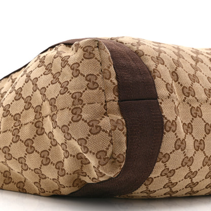 Gucci GG Monogram Medium Handle Vertical Tote Bag Dark Brown 10 of 13