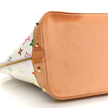 Louis Vuitton Monogram Multicolor Alma White 9 of 12