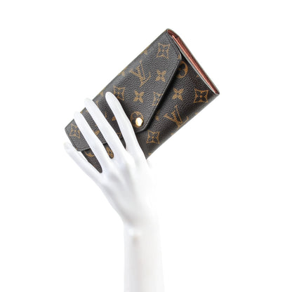 Louis Vuitton Monogram Sarah Wallet NM 2 of 7