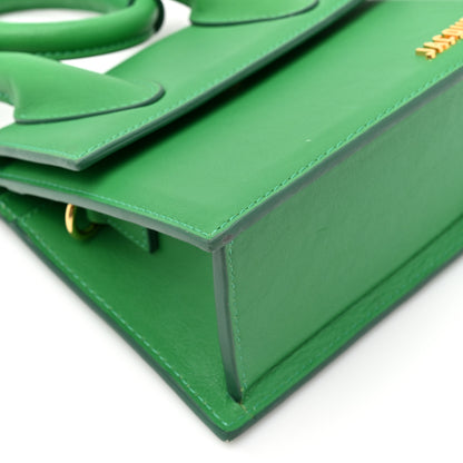 Jacquemus Smooth Calfskin Le Chiquito Noeud Green 9 of 12