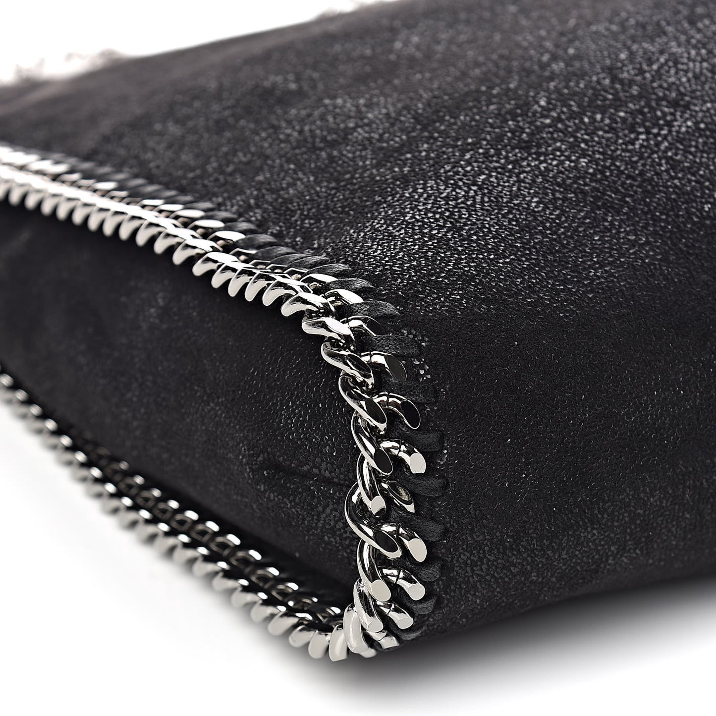Shaggy Deer Small Falabella Tote Black