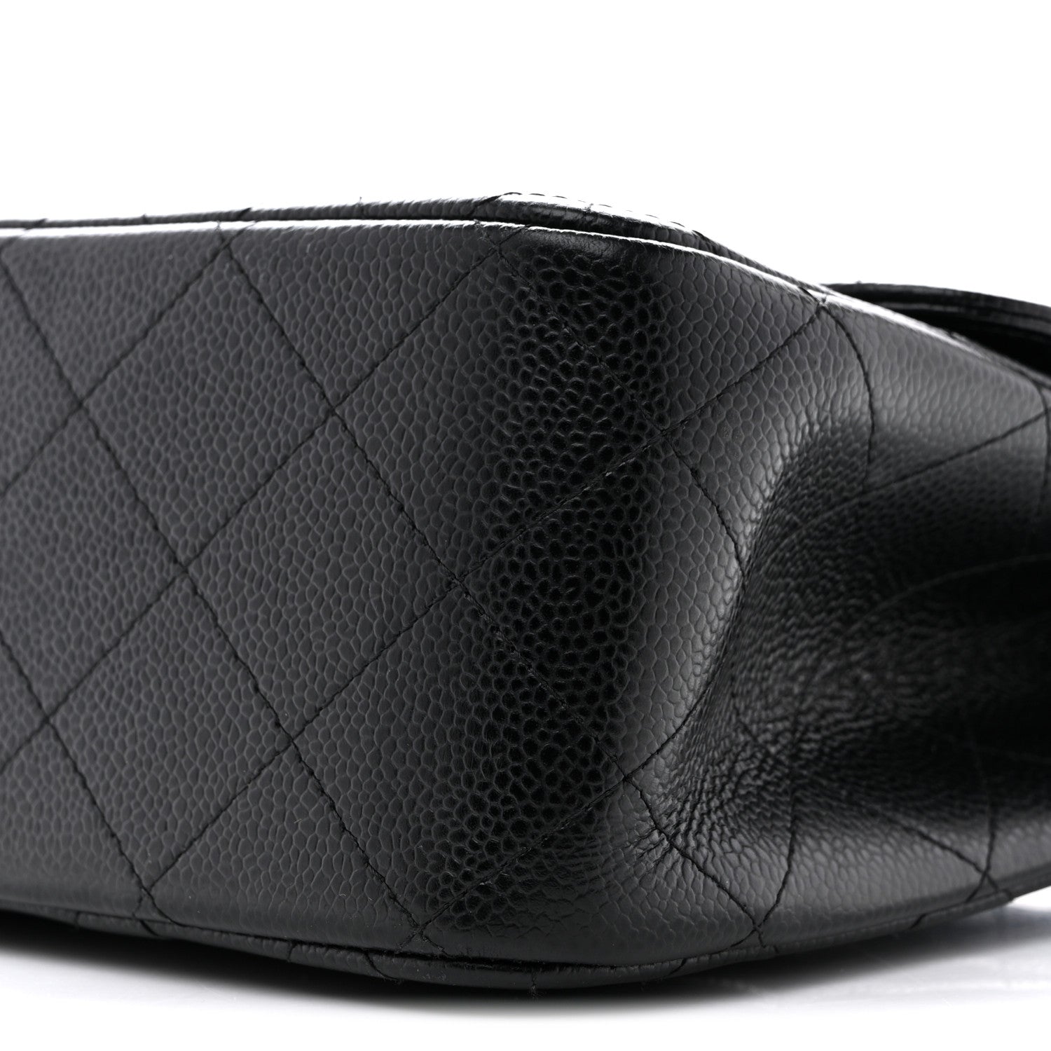 Chanel Caviar Quilted Jumbo Double Flap Black 10 of 13