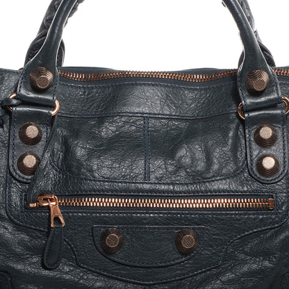Balenciaga Agneau Giant 21 Rose Gold Hardware Work Anthracite 10 of 11