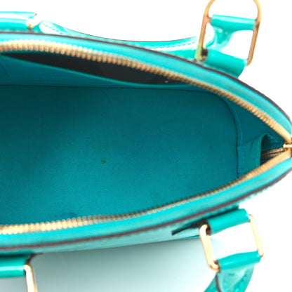 Louis Vuitton Vernis Alma BB Turquoise 6 of 12