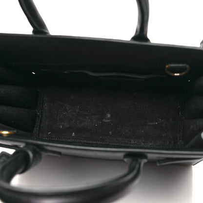 Saint Laurent Calfskin Nano Sac De Jour Black 5 of 13