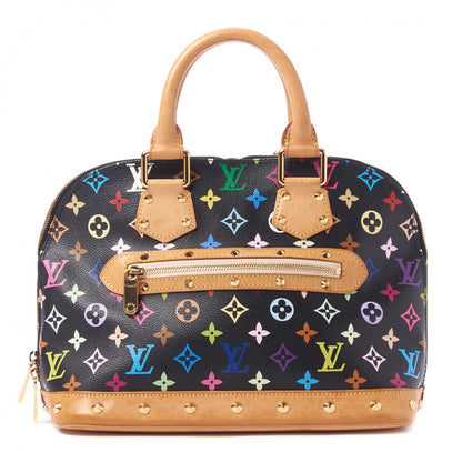 Louis Vuitton Monogram Multicolor Alma Black 1 of 8