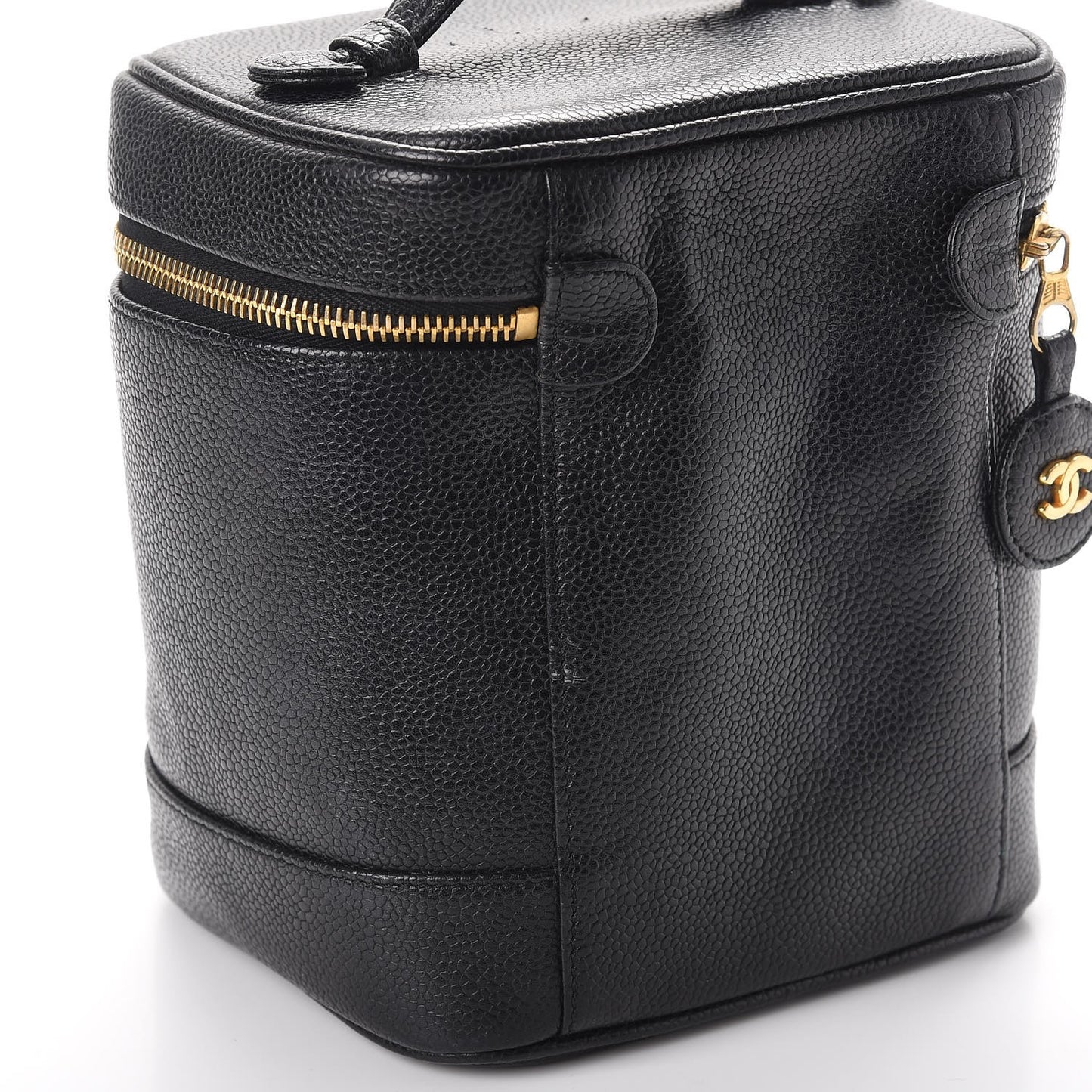 Caviar Cosmetic Vanity Bag Black