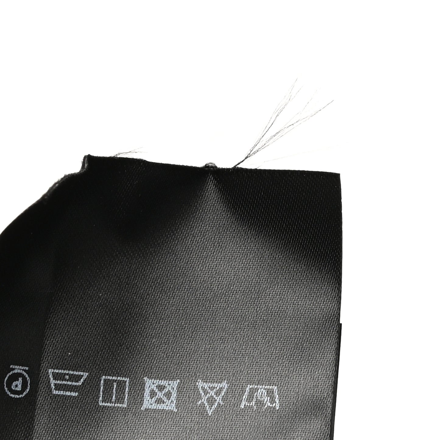 Re-Nylon Rubber Logo Mens Bucket Hat S Black