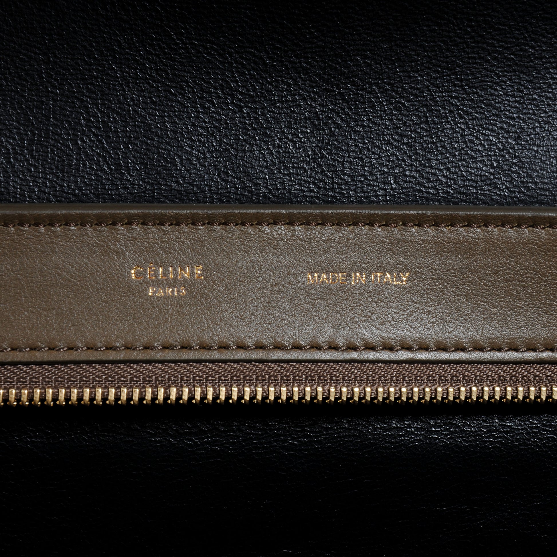 Celine Calfskin and Suede Small Trapeze Beige 6 of 9