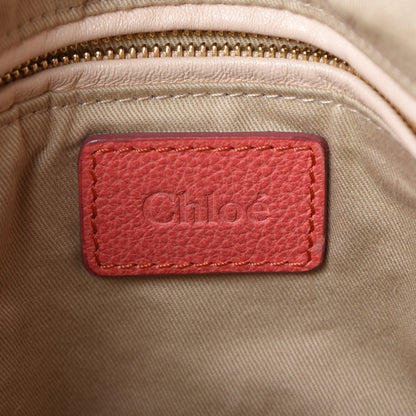 Chloe Calfskin Large Paraty Coral 7 of 9