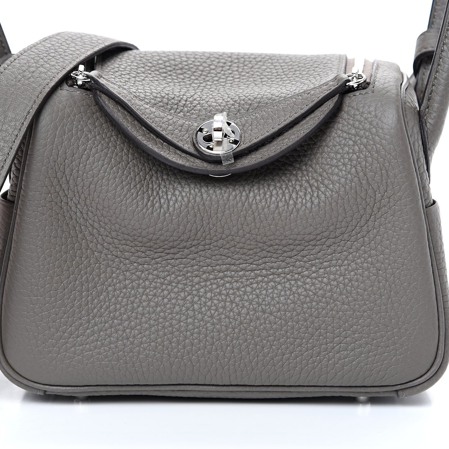 Taurillon Clemence Mini Lindy 20 Etain