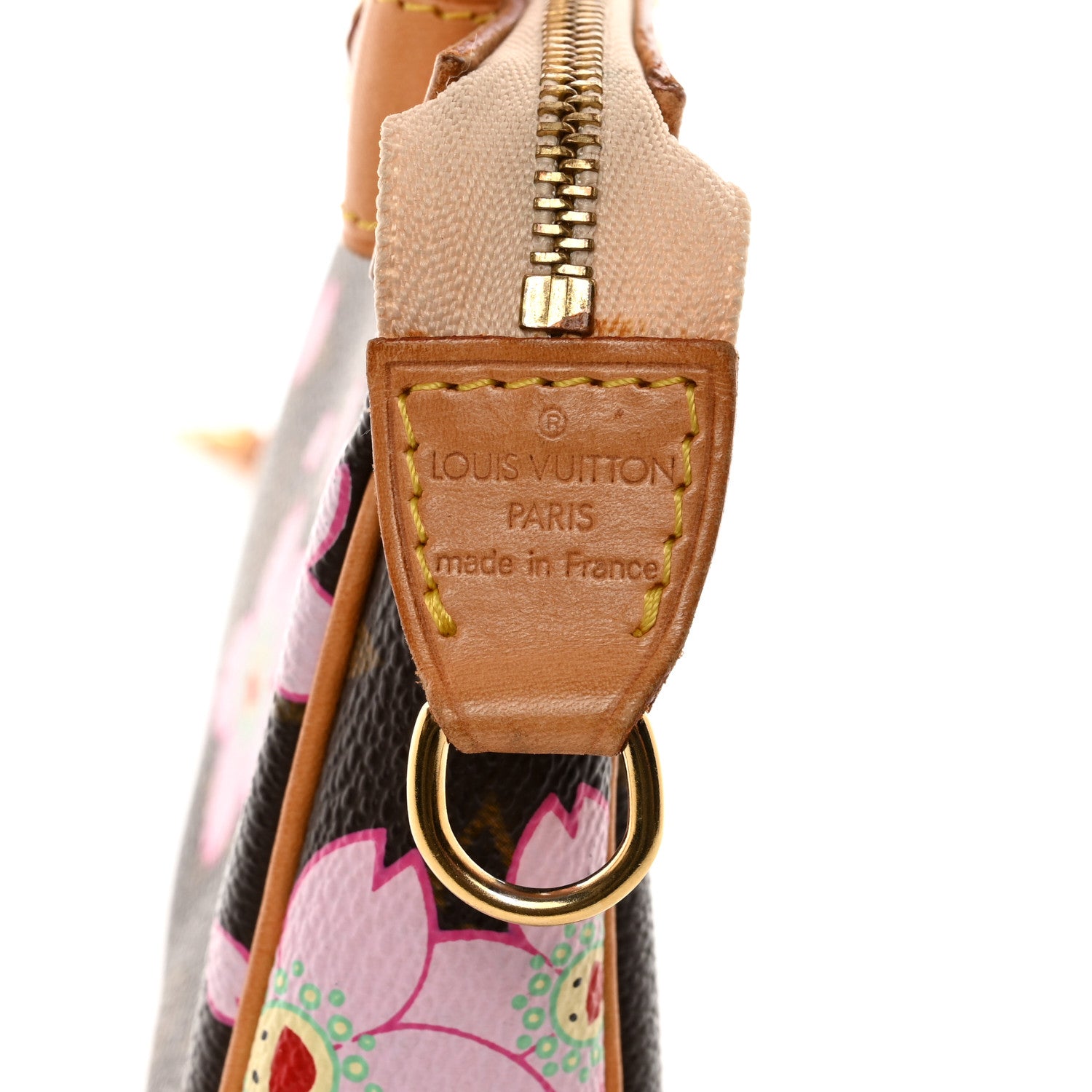 Louis Vuitton Monogram Cherry Blossom Pochette Accessories Brown 6 of 14