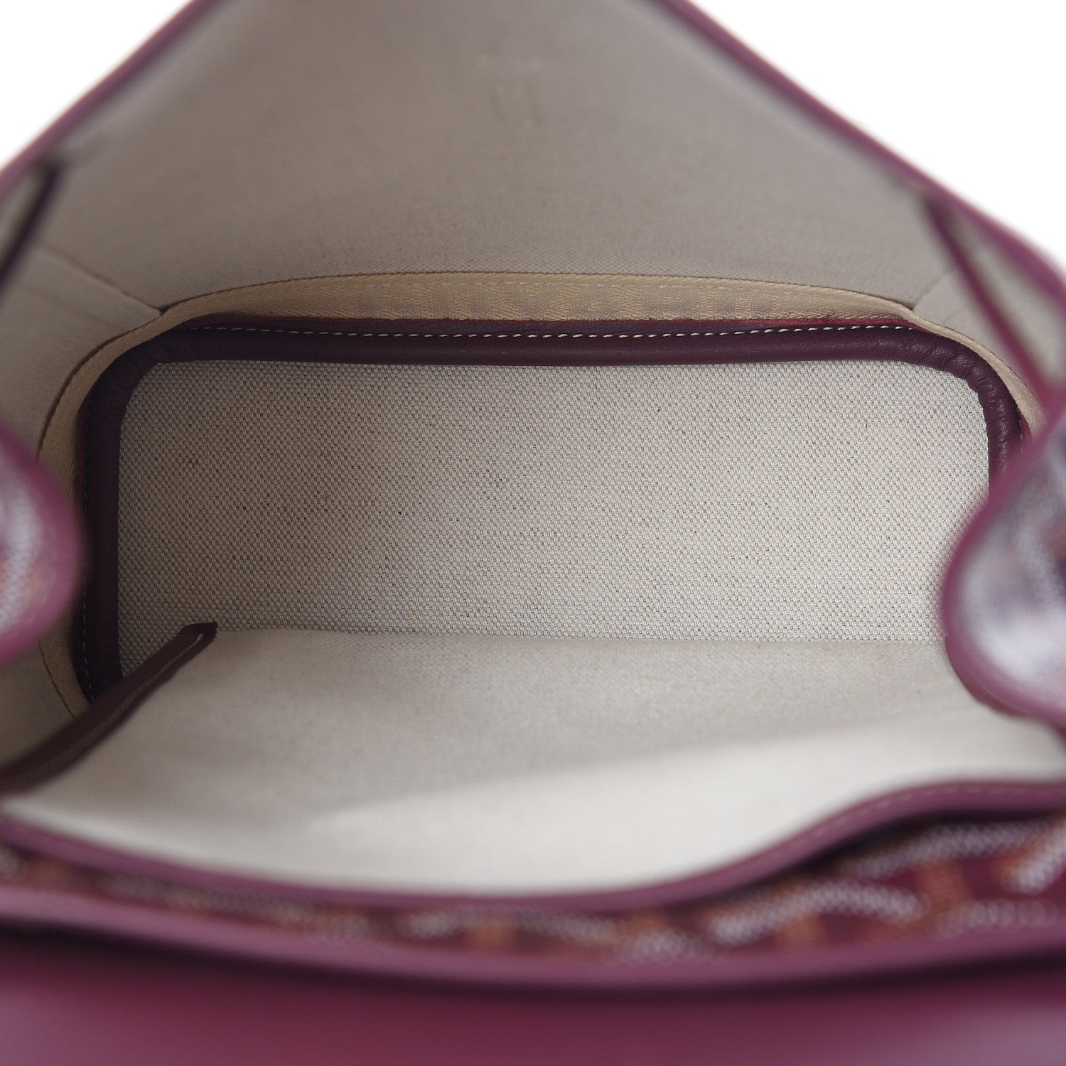 Goyard Goyardine Calfskin Mini Alpin Backpack Bordeaux 4 of 8