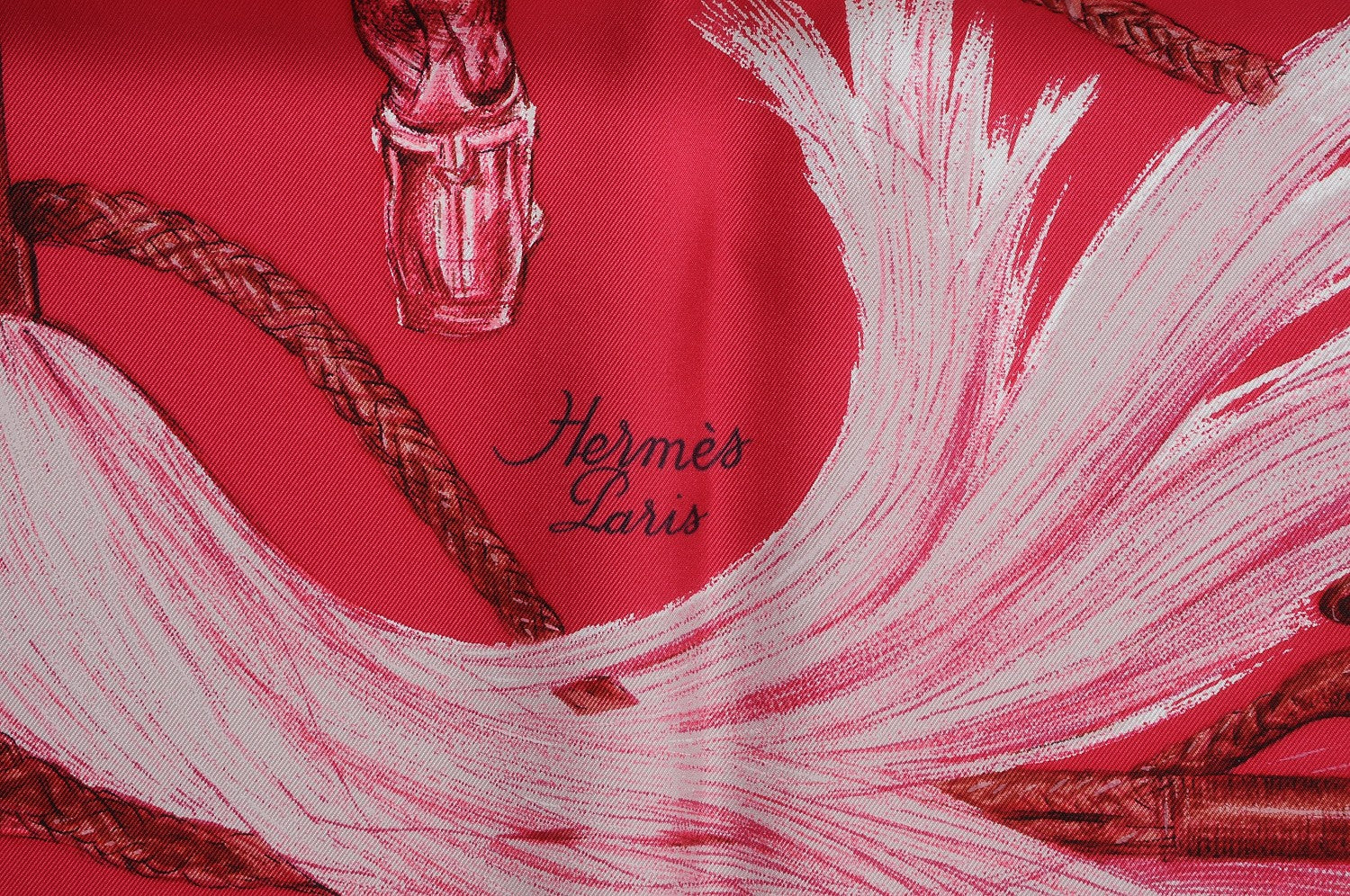 Hermes Silk A Propos de Bottes Scarf 90 Framboise Cassis Violine 5 of 7