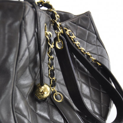 Chanel Lambskin Tote Brown 5 of 9