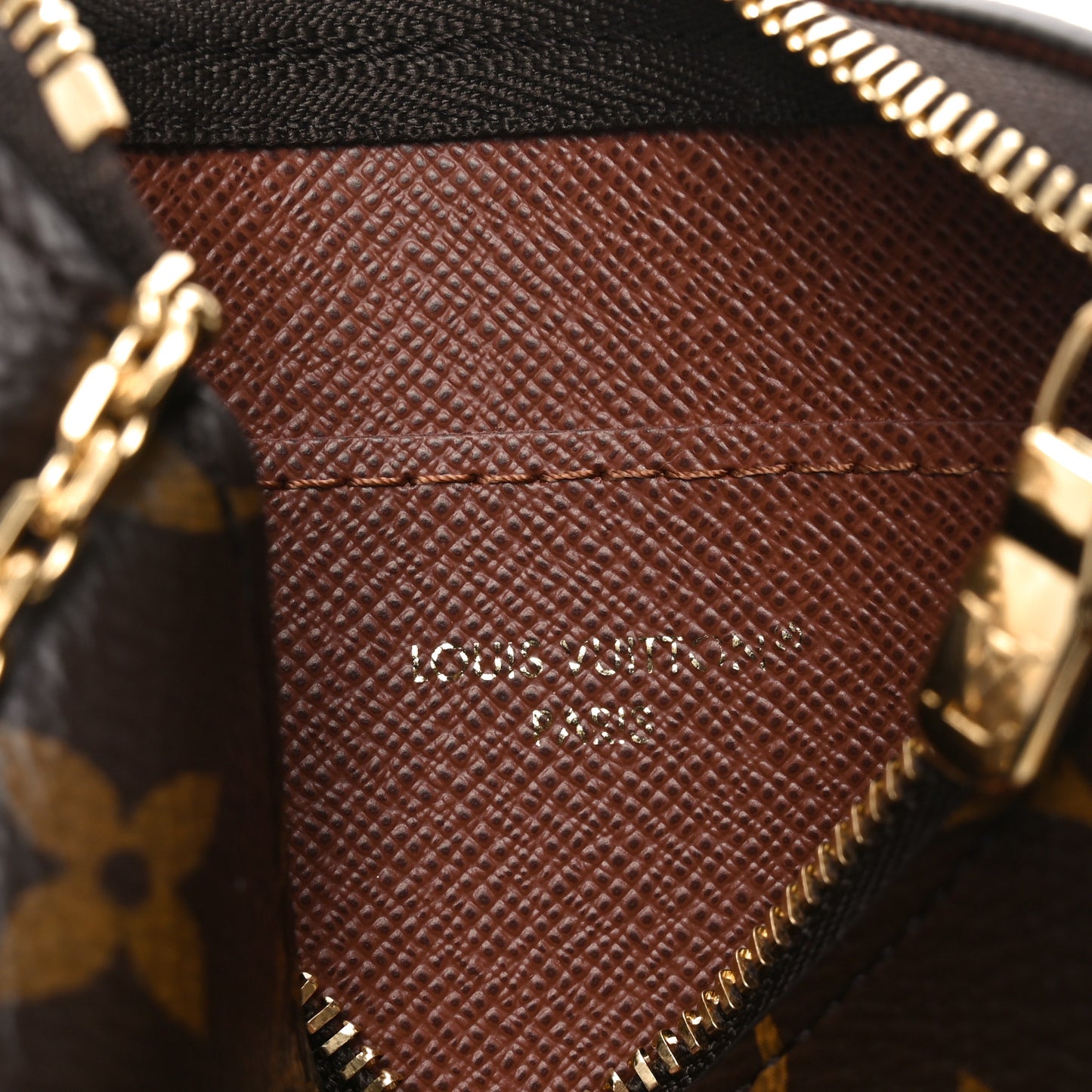 Monogram Key Pouch S