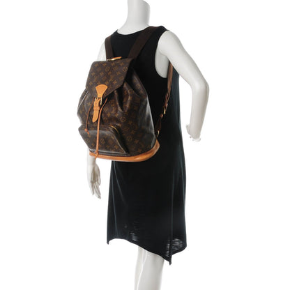 Louis Vuitton Monogram Montsouris GM Backpack 2 of 7