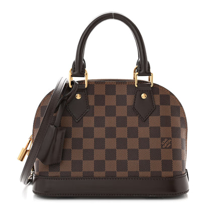 Louis Vuitton Damier Ebene Alma BB 1 of 10