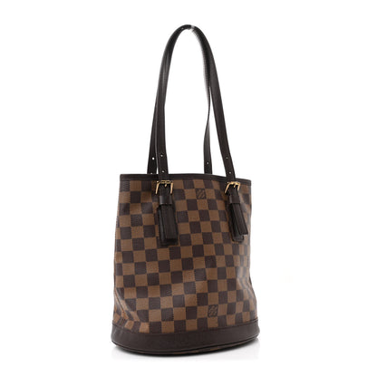 Louis Vuitton Damier Ebene Marais Bucket 23 4 of 16