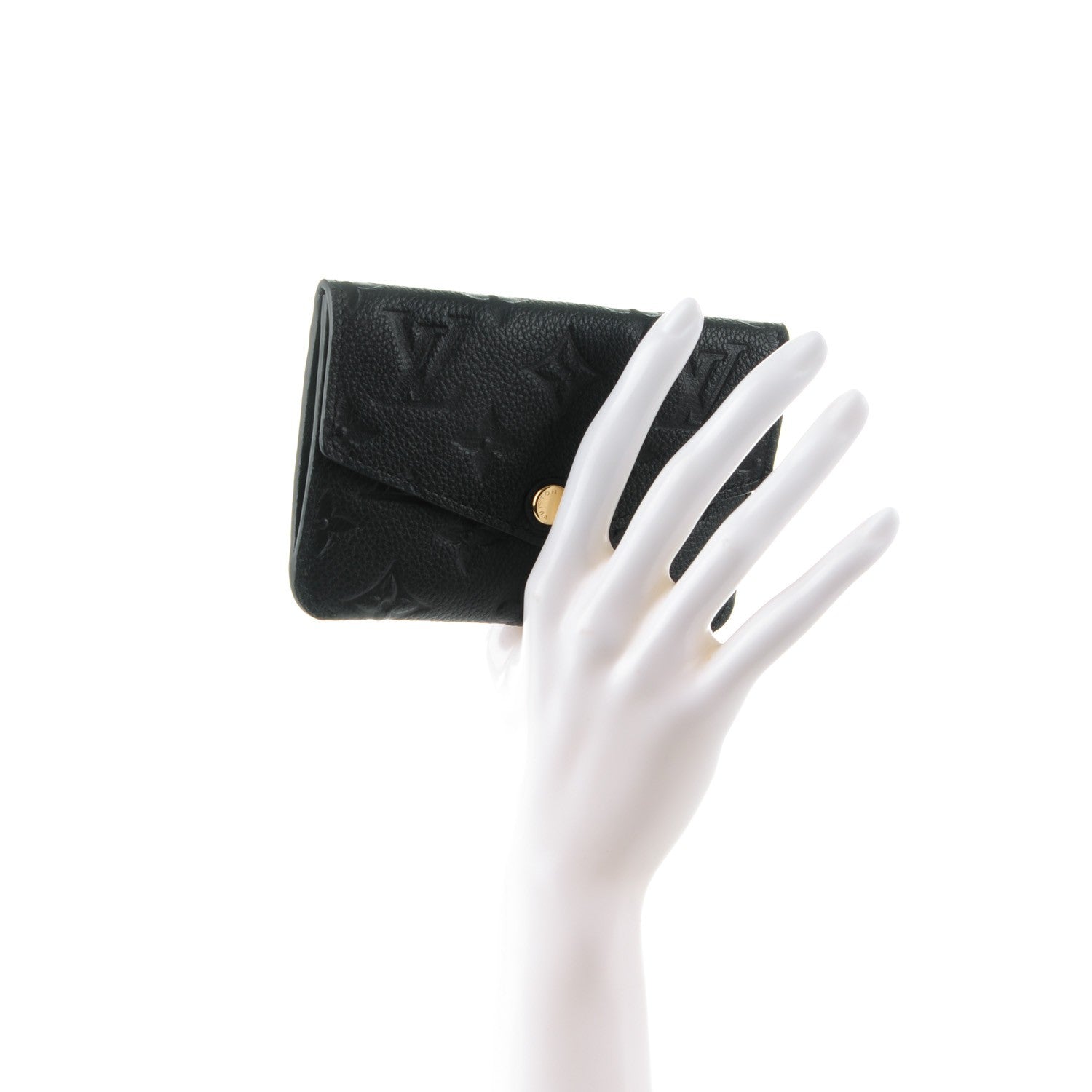 Louis Vuitton Empreinte Key Pouch Black 2 of 7