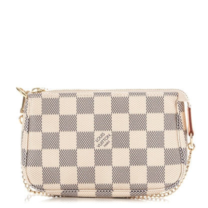 Louis Vuitton Damier Azur Mini Pochette Accessories 1 of 7