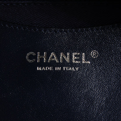 Chanel Iridescent Calfskin Shiva Flap Dark Pink 6 of 8