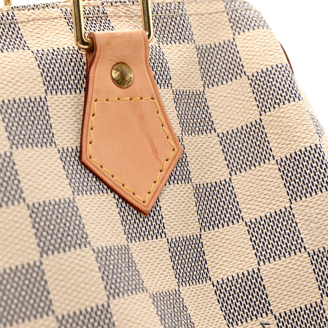 Louis Vuitton Damier Azur Speedy 25 12 of 13