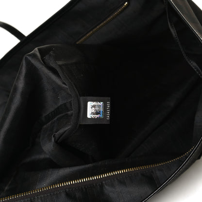 Fendi Nylon Zucca Medium Roll Tote Tobacco 6 of 22