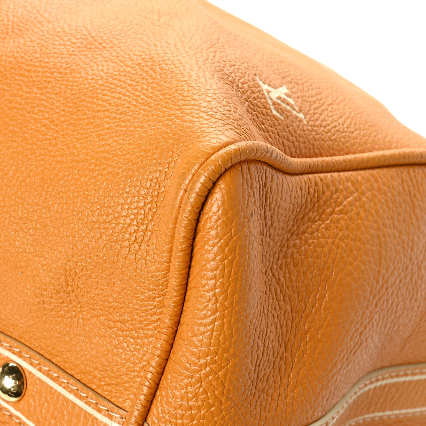 Tobago Calfskin Keepall 50 Yellow