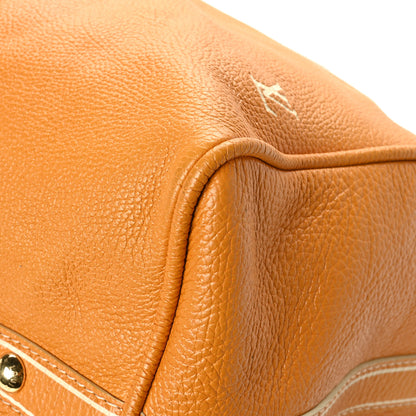 Louis Vuitton Tobago Calfskin Keepall 50 Yellow 8 of 12