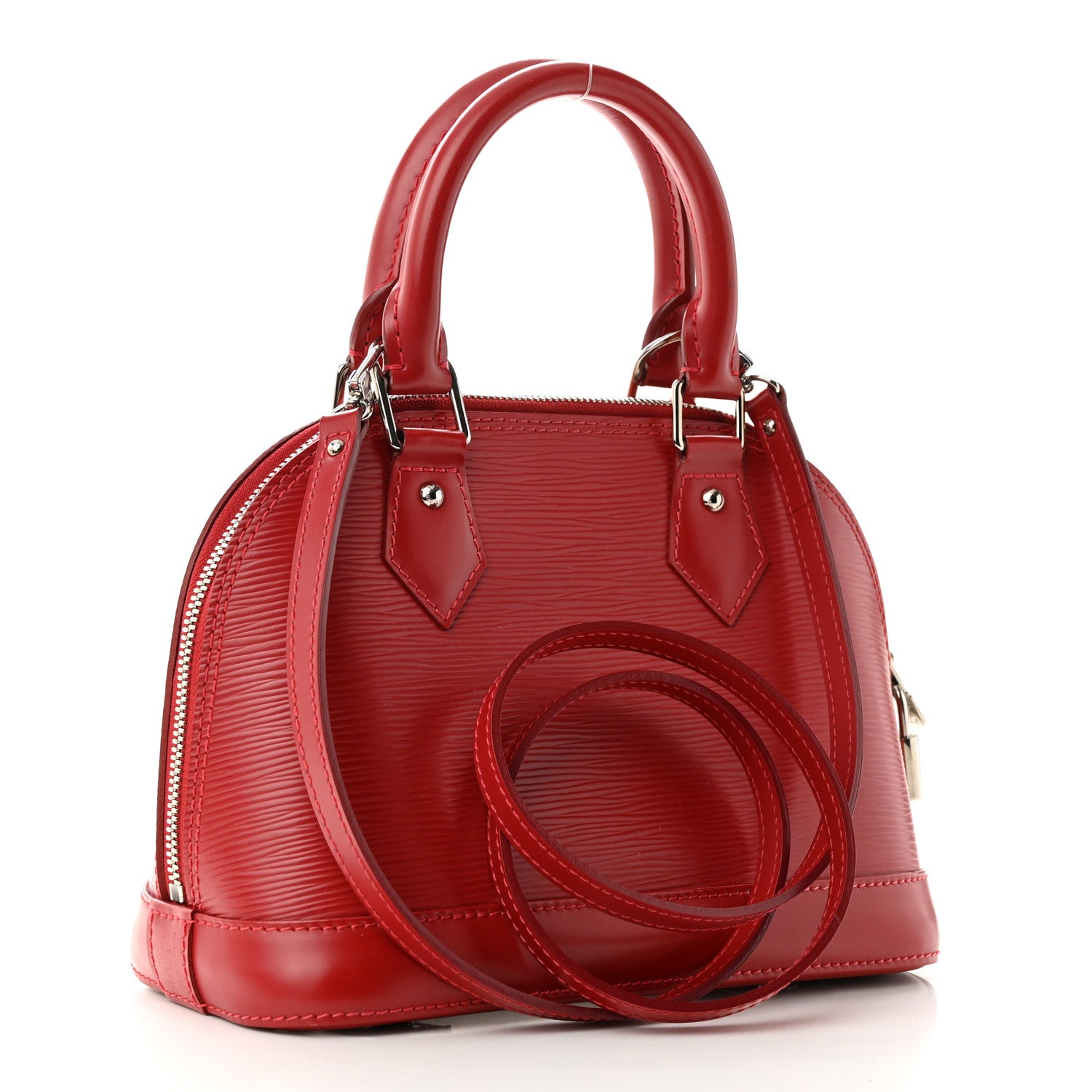 Louis Vuitton Epi Alma BB Carmine 3 of 9