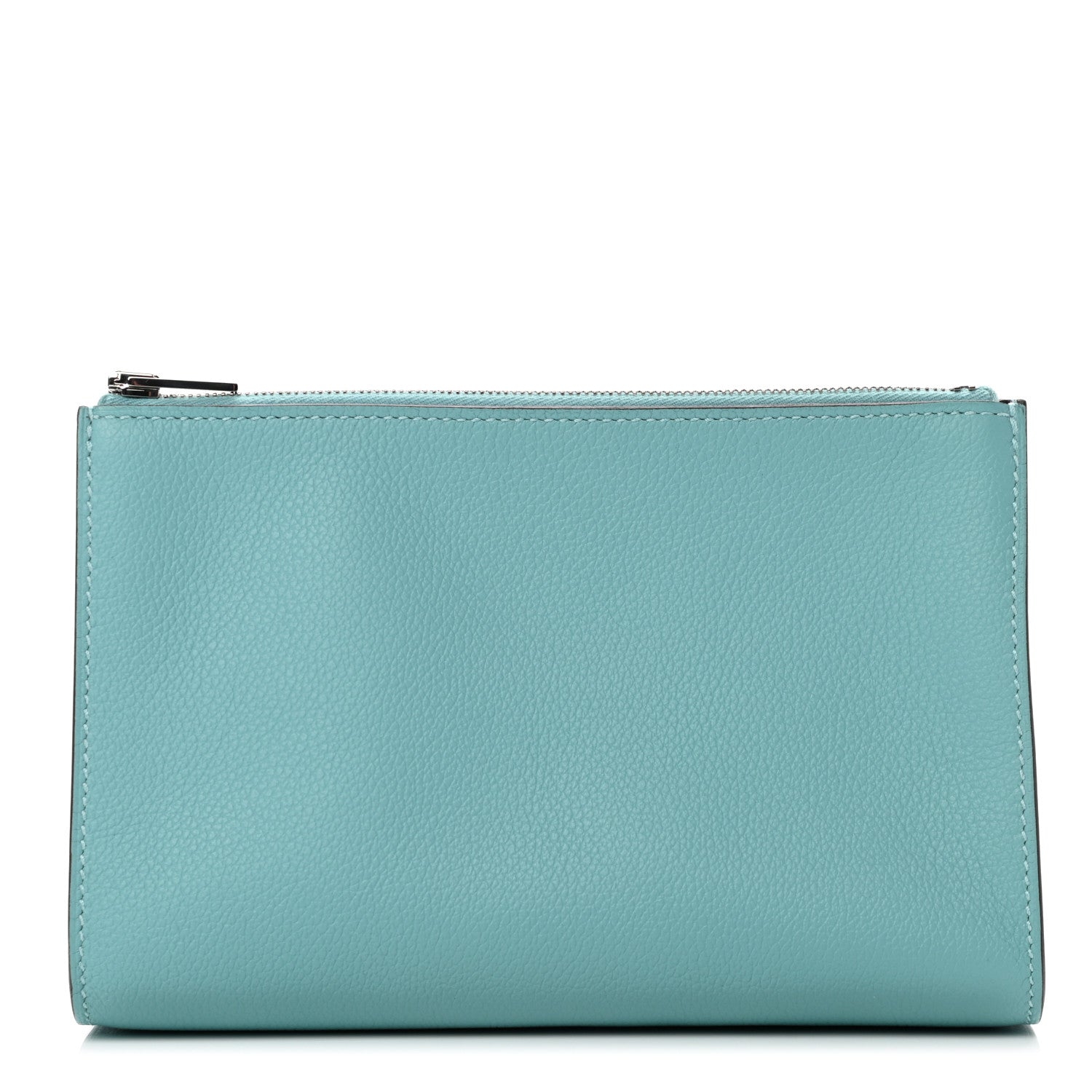 Hermes Evercolor Verso Zipengo PM Toiletry Pouch Bleu Atoll Bleu Saphir 1 of 8