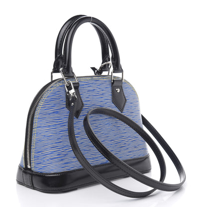 Louis Vuitton Epi Alma BB Denim Light 4 of 11
