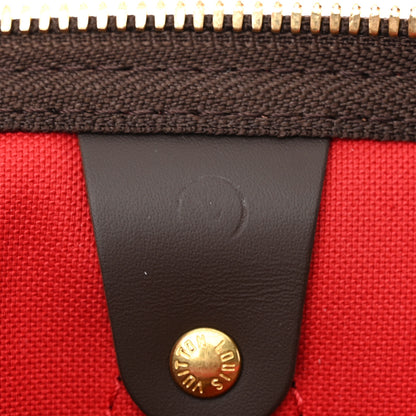 Louis Vuitton Damier Ebene Speedy Bandouliere 35 7 of 10
