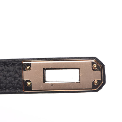 Hermes Togo Birkin 25 Black 23 of 37