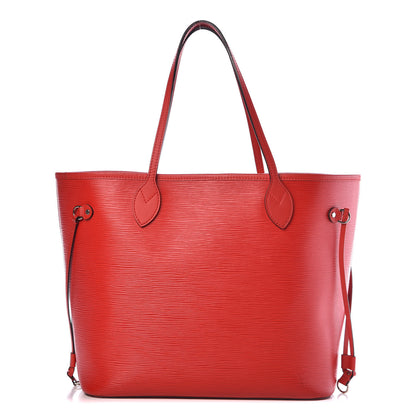 Louis Vuitton Epi Neverfull MM Coquelicot 3 of 16