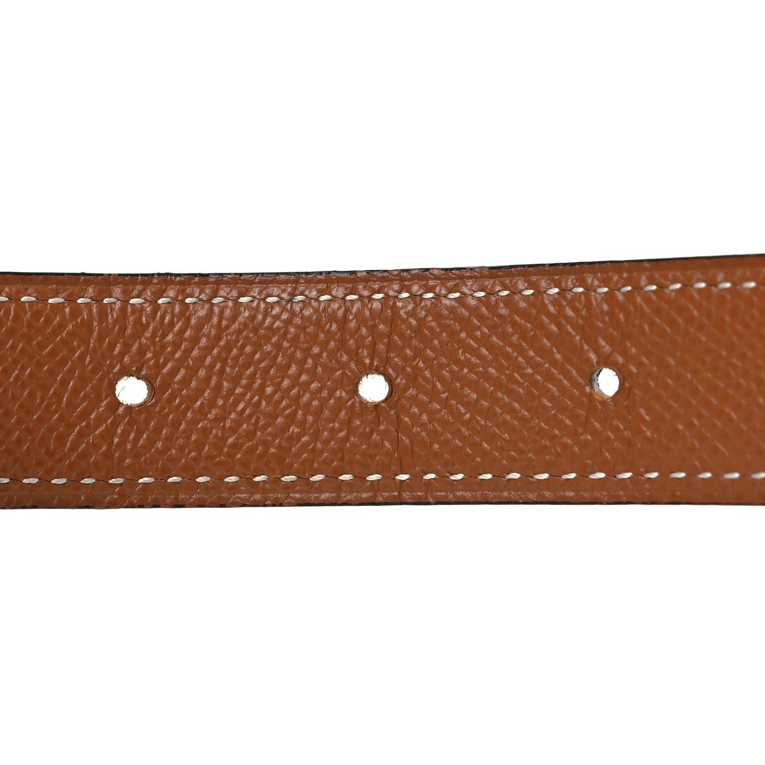 Hermes Swift Epsom 24mm H Torsade Belt 90 36 Black Gold 4 of 7