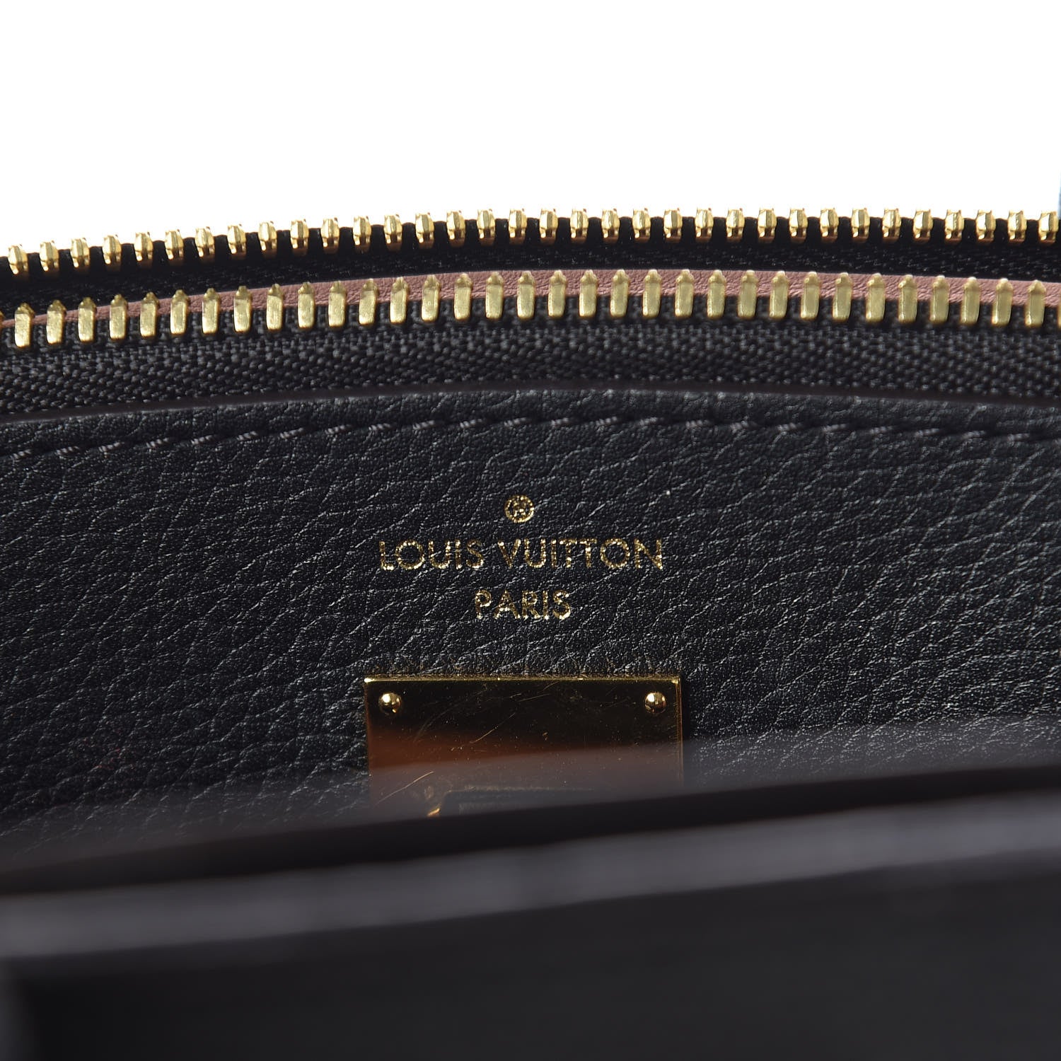 Louis Vuitton Calfskin City Steamer MM Magnolia Black 6 of 14