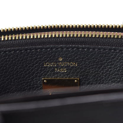 Louis Vuitton Calfskin City Steamer MM Magnolia Black 6 of 14