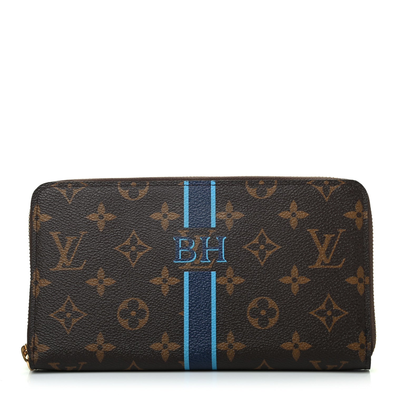 Louis Vuitton Monogram My LV Heritage Zippy Organizer Wallet Bleu Marine Bleu Clair 1 of 6