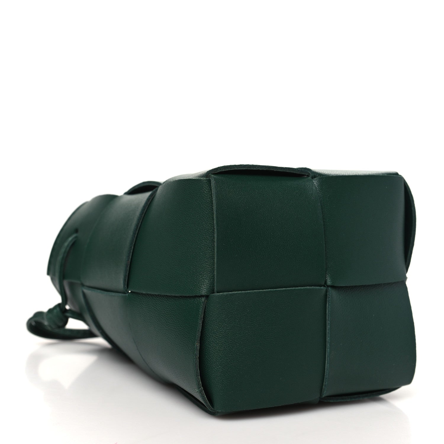 Bottega Veneta Nappa Maxi Intrecciato Mini Cassette Bucket Bag Raintree 4 of 9
