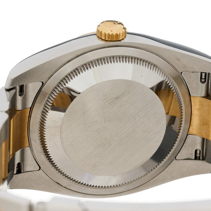 Rolex Stainless Steel 18K Yellow Gold Diamond Mother of Pearl 36mm Oyster Perpetual Datejust Watch 116233 4 of 4