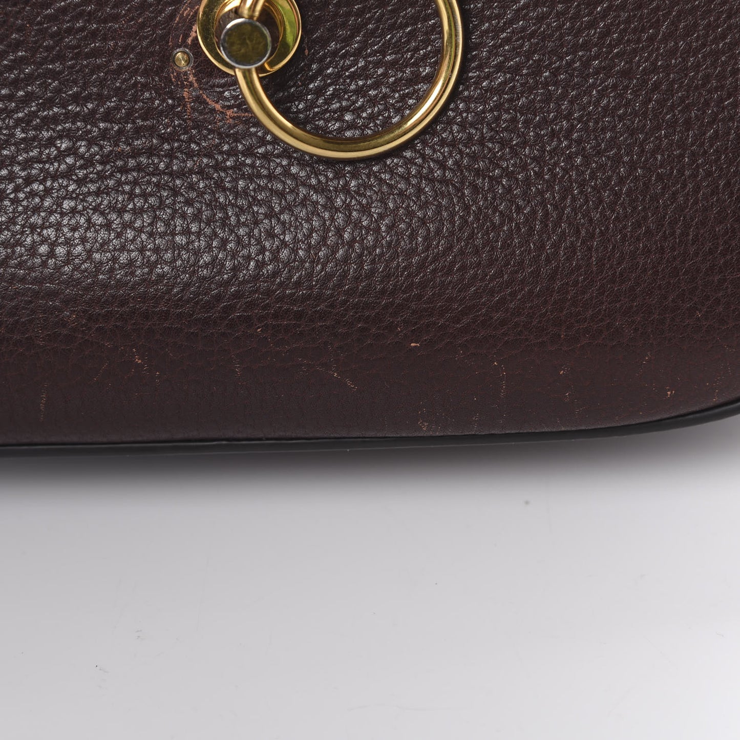 Small Classic Grain Amberley Satchel Oxblood