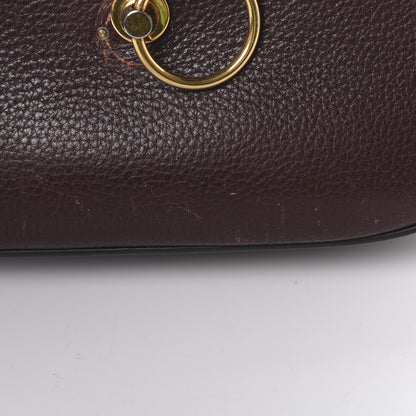 Mulberry Small Classic Grain Amberley Satchel Oxblood 15 of 20
