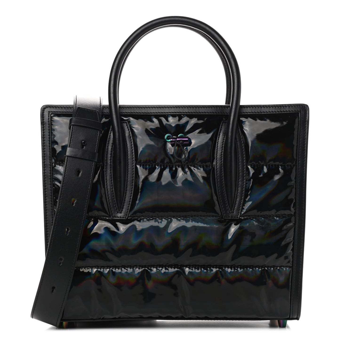 Patent Puffy Medium Paloma Black