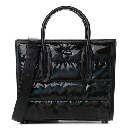 Christian Louboutin Patent Puffy Medium Paloma Black 1 of 9