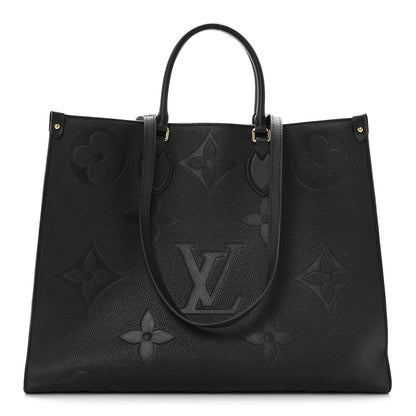 Louis Vuitton Empreinte Monogram Giant Onthego GM Black 1 of 9